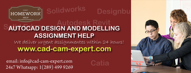 AutoCAD 2D and 3D Design and Modelling Assignment Help